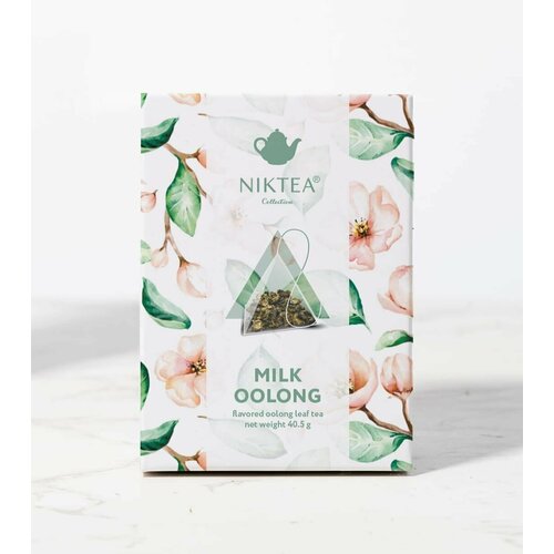 Чай в пирамидках NIKTEA Milk oolong, Молочный улун