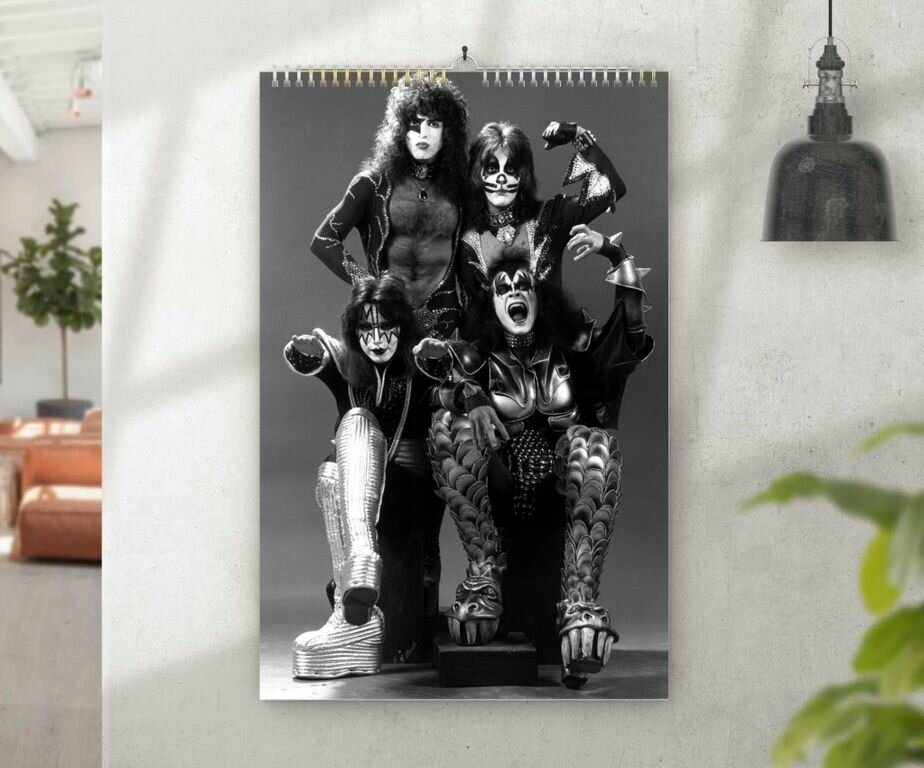 Календарь перекидной Kiss, Кисс №4, А4