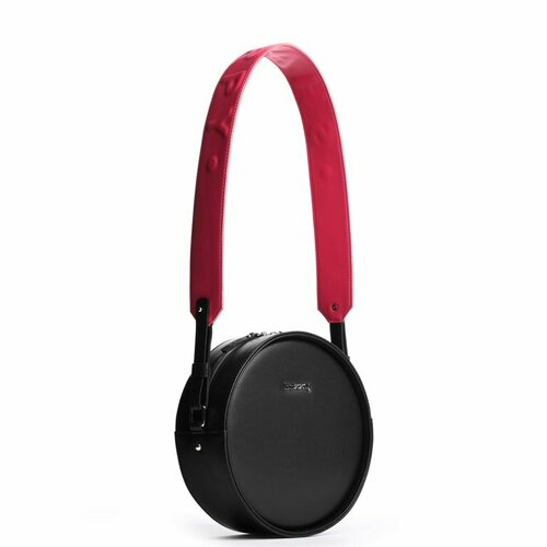 фото Сумка boxxy, бордовый, черный