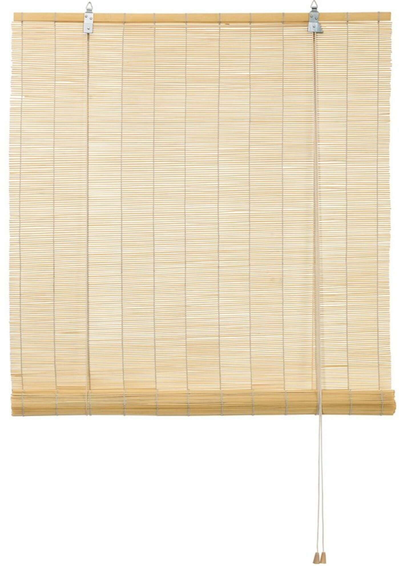 Рулонная штора бамбук 120x160 см