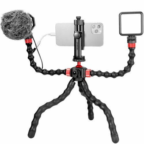 Комплект для мобильной съёмки Ulanzi Video Kit for Vlog 2810 мини штатив ulanzi video kit for vlog 2810 26971