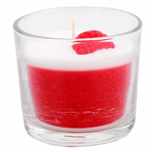 Свеча ароматическая интерьерная Ягодное парфе,5,5х6см