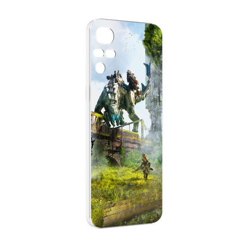 Чехол MyPads Horizon Zero Dawn для TCL 40 XE задняя-панель-накладка-бампер чехол mypads forza horizon для tcl 40 xe задняя панель накладка бампер