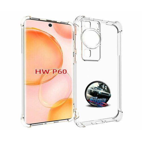 Чехол MyPads Гонки для Huawei P60 задняя-панель-накладка-бампер