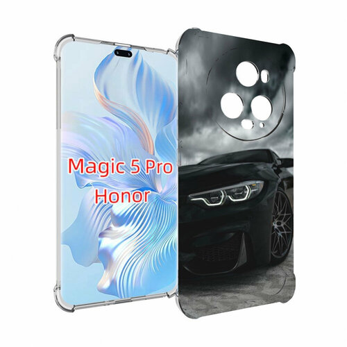 Чехол MyPads бмв М3 мужской для Honor Magic 5 Pro задняя-панель-накладка-бампер