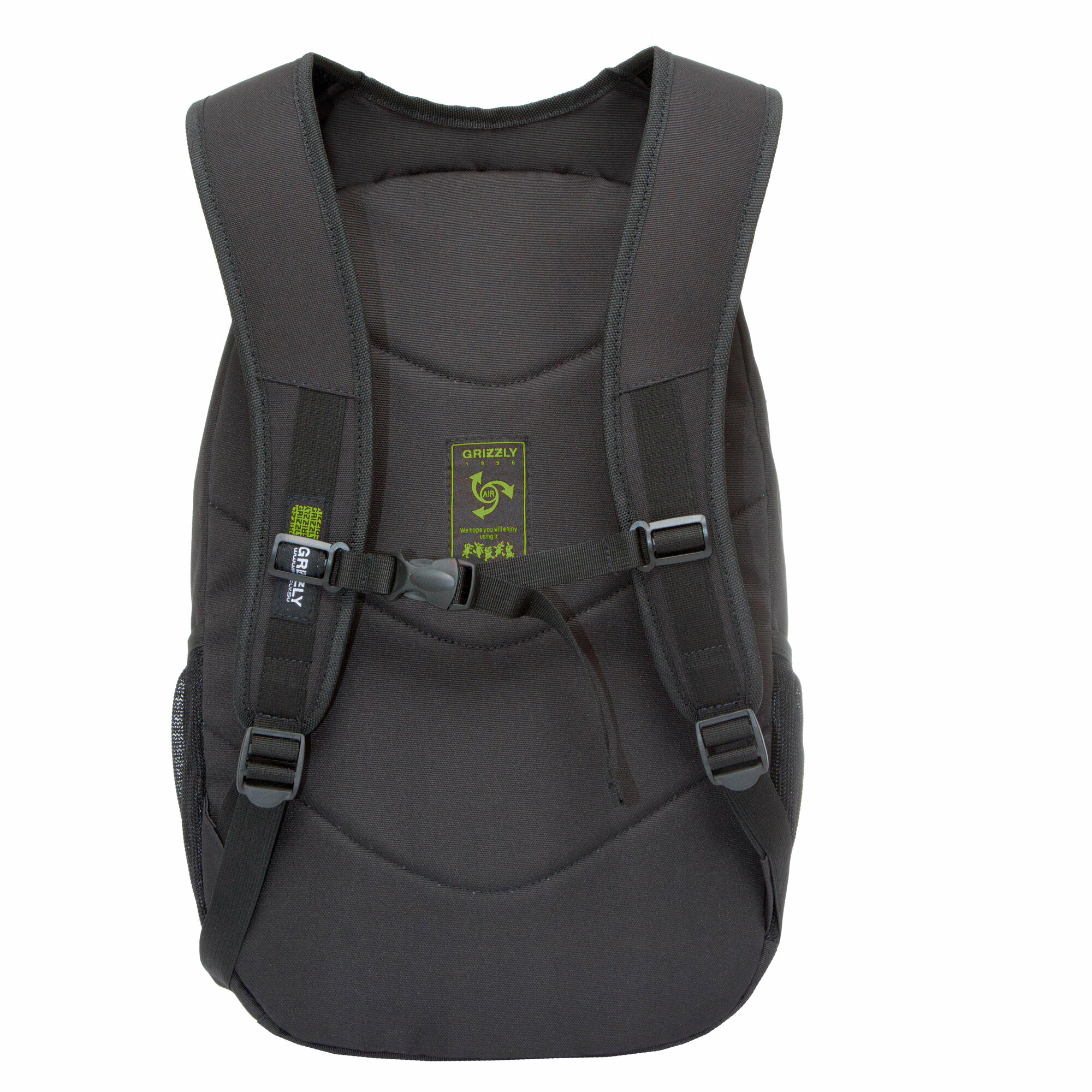 Рюкзак универсальный GRIZZLY с карманом для ноутбука 13" и одним отделением, мужской RQ-003-31/3