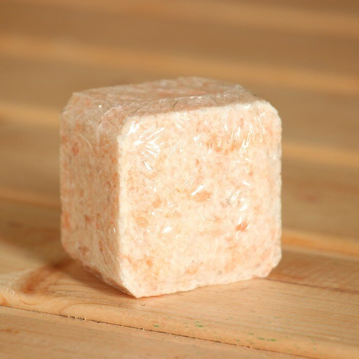 Соляной брикет куб "Гималайская соль" 200 г