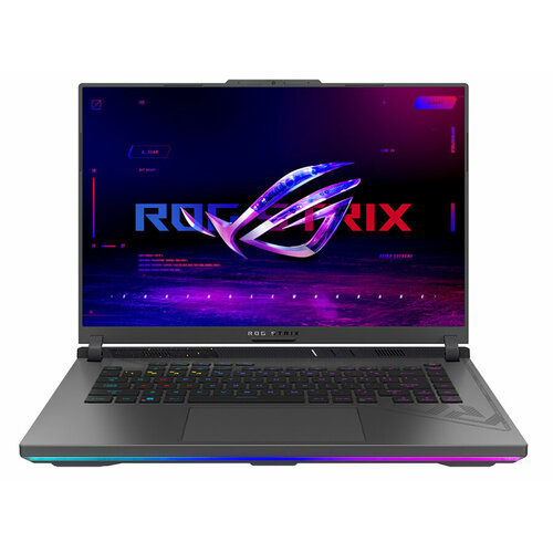 ноутбук asus rog strix g18 2024 g834jzr n6072 90nr0in2 m003c0 18 0 core i9 14900hx geforce® rtx 4080 для ноутбуков 32гб ssd 1 Ноутбук ASUS ROG Strix G16 2023 G614JI-N4240 (90NR0D42-M00EX0) 16.0 Core i7 13650HX GeForce® RTX 4070 для ноутбуков 16ГБ SSD 1TБ Без ОС Серый