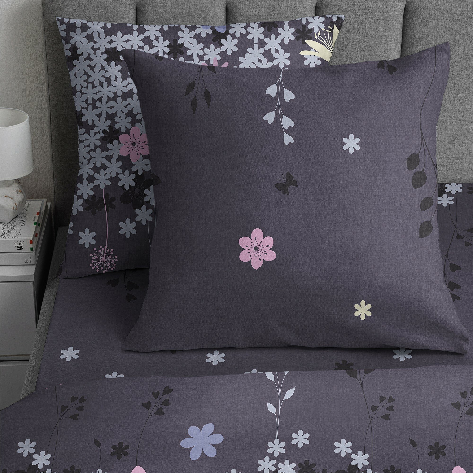 фото Наволочка на подушку из 2 шт Самойловский Текстиль 70х70 Незабудка, бязь, хлопок 100%