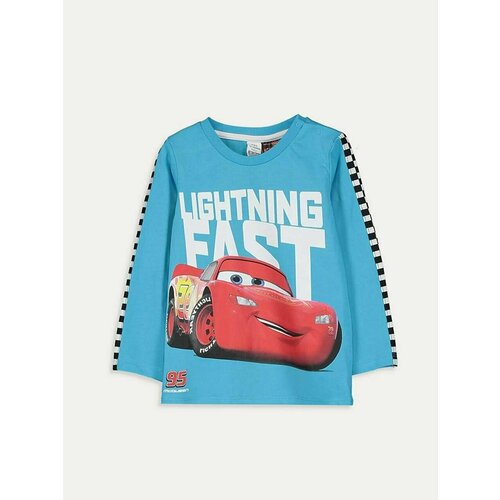 фото Лонгслив isobel, размер 9-12 мес, голубой