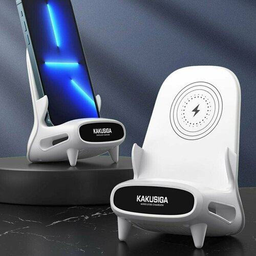 Беспроводное зарядное устройство KAKUSIGA KSC-794/Быстрая зарядка