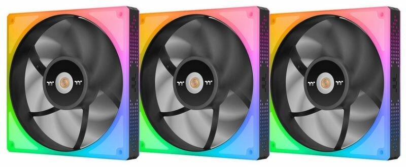 Вентилятор в корпус Thermaltake TOUGHFAN 14 RGB Fan 3 Pack/140mm x 25mm/PWM 2000RPM/LED Software Control