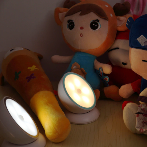 Магнитный настенный ночник с датчиком движения и поворотом на 360 градусов 1400₽