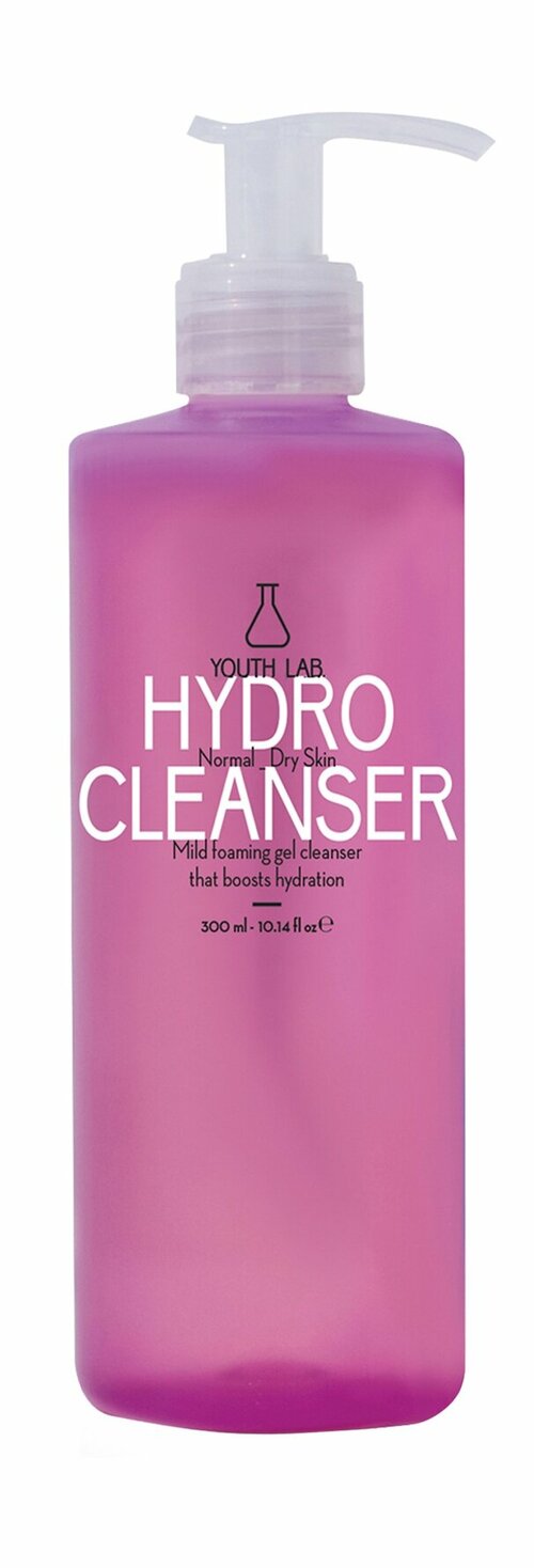 YOUTH LAB Hydro Cleanser Гель для нормальной и сухой кожи лица очищающий, 300 мл