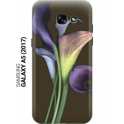 силиконовый чехол с принтом bts stickers для samsung galaxy a5 2017 самсунг а5 2017 Силиконовый чехол на Samsung Galaxy A5 (2017), Самсунг А5 2017 с принтом Каллы