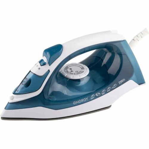 Утюг EN-352 2200 Вт керамическая подошва 200 мл бело-голубой 298200₽