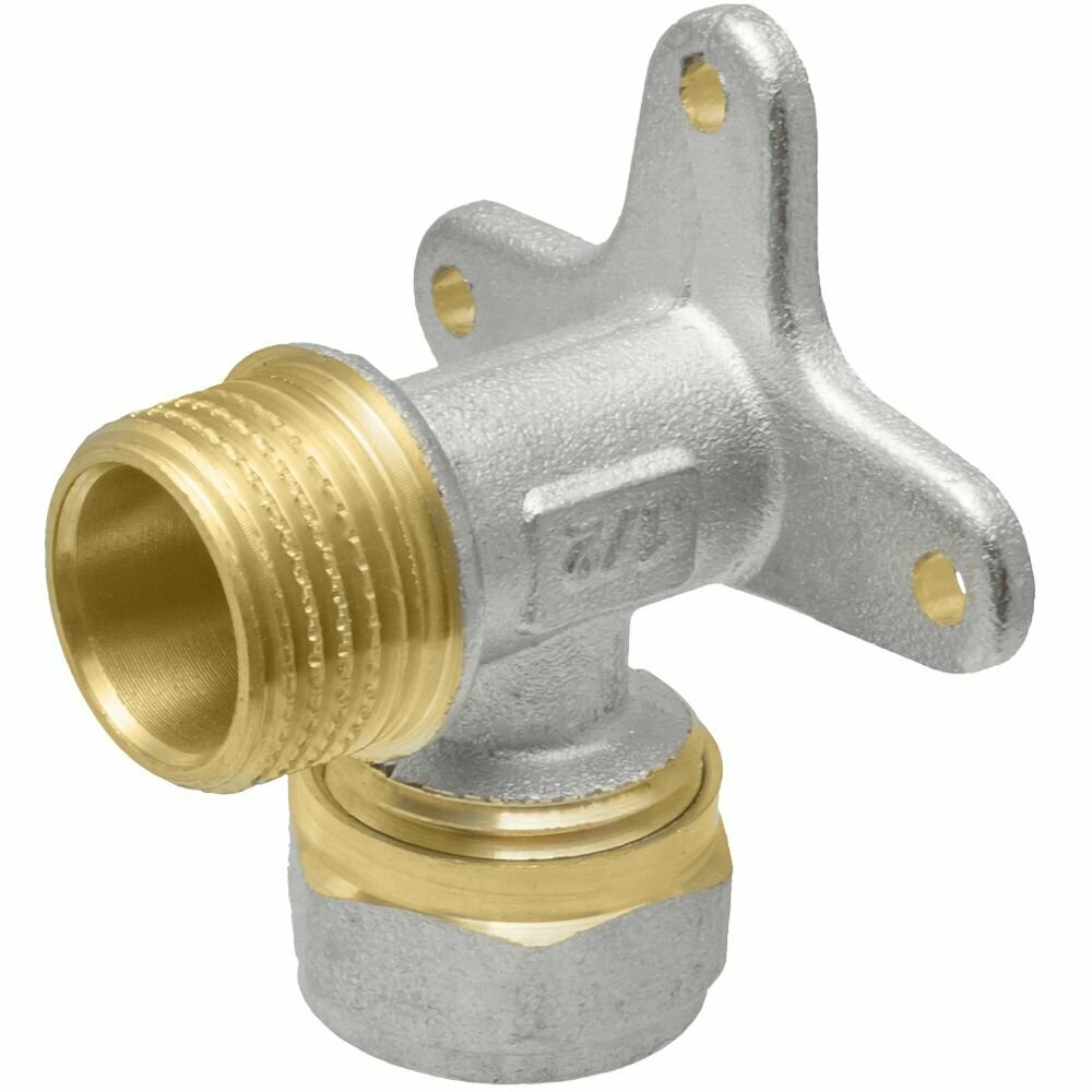 Угольник с креплением, водорозетка RVC 16 х 1/2 ц/ш ИС.072637 — фото 2