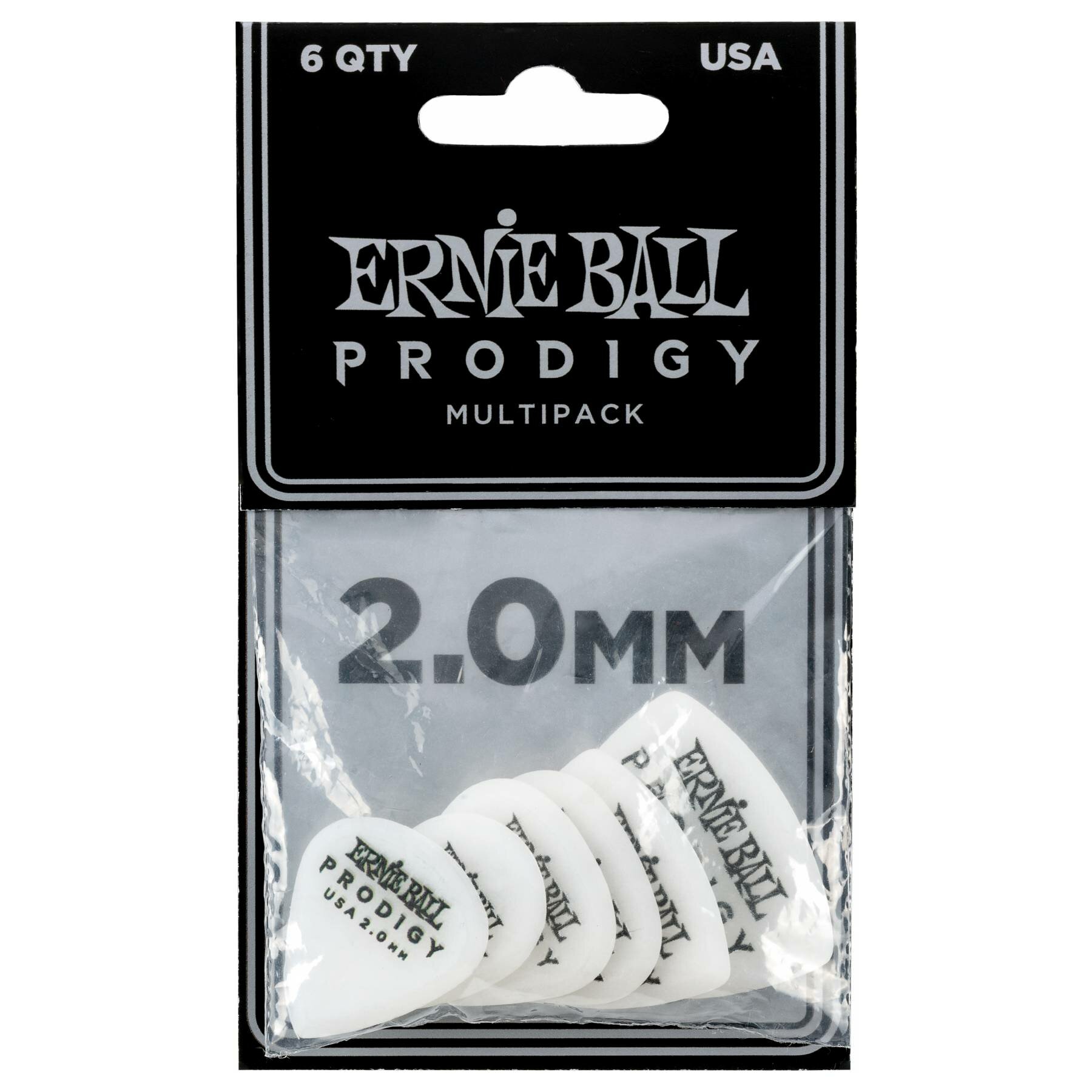 ERNIE BALL 9343 Prodigy White Набор медиаторов