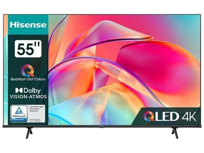 Телевизор Hisense 55E7KQ, черный