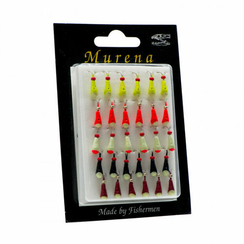 фото Мормышка коза уралка окрашенная. 4 краш. набор уп.30 condor