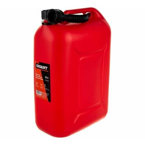 Канистра пластиковая красная 25 л Gigant CP-04 2299₽