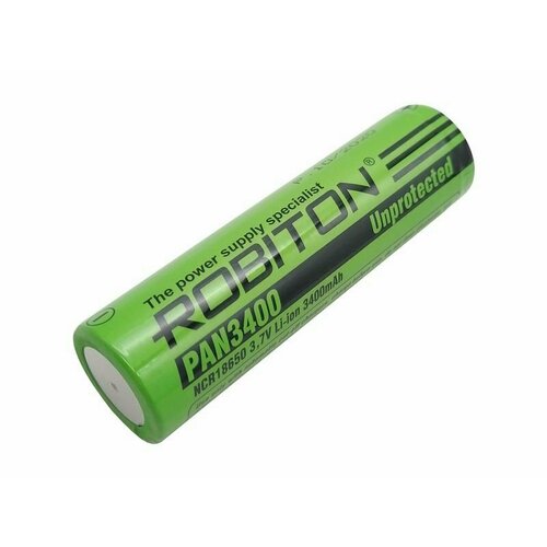 Аккумуляторная батарея Robiton 18650 (3400mAh) без защиты