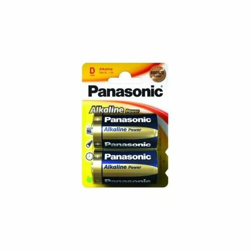 Батарейка Э/п Panasonic Alkaline Power LR20/373 BL2, 2 шт. батарейка э п duracell lr14 343 bl2 2 шт