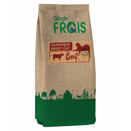 Корм FRAIS 2кг для кошек с мясом говядины, гранула круг 9 мм 30/10 CLASSIQUE