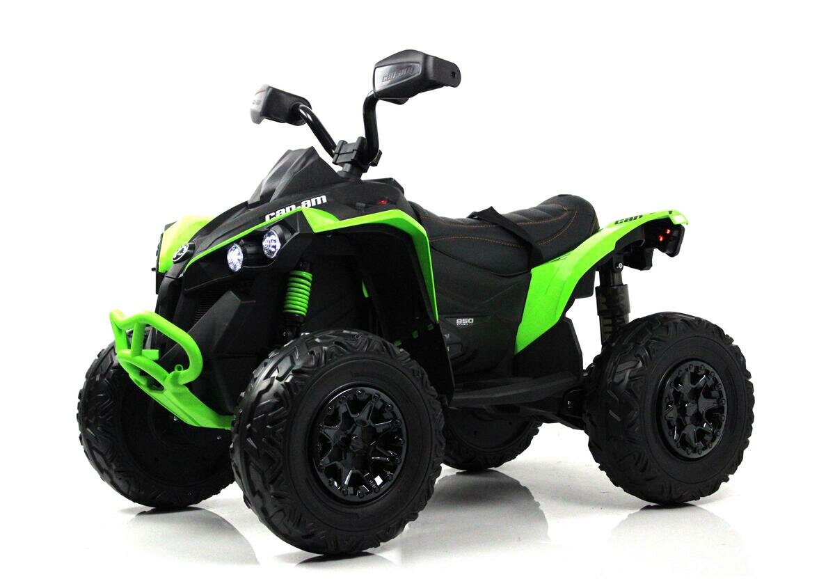 Детский электроквадроцикл BRP Can-Am Renegade (Y333YY) зеленый (RiverToys)