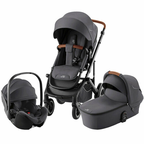 Коляска 3в1 Britax Römer Smile 5Z, цвет Midnight Grey