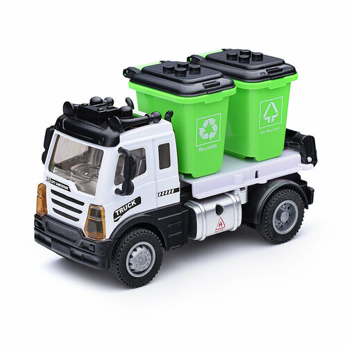 Машина 7135W3 Garbage truck инерц, металл, в пакеите