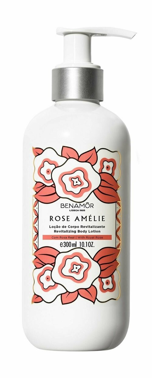 Восстанавливающий лосьон для тела с ароматом розы Benamor Rose Amelie Revitalizing Body Lotion