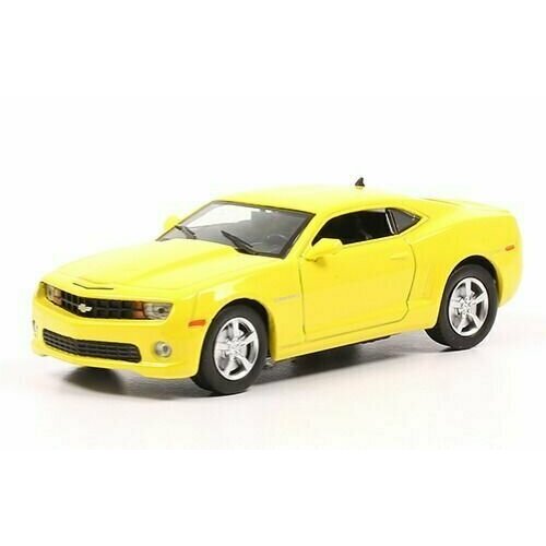 Масштабная модель CHEVROLET Camaro SS 2010, yellow металлическая коллекционная модель chevrolet camaro с паром масштаб 1 24