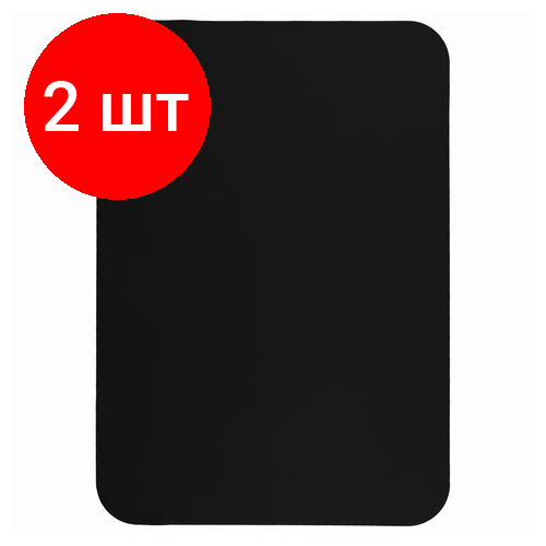 Комплект 2 шт, Доска на холодильник магнитно-меловая 58х36 см с мелками, магнитом и салфеткой, BRAUBERG, 237845 комплект 6 шт доска на холодильник магнитно меловая 42х30 см с мелками магнитом и салфеткой brauberg 237844