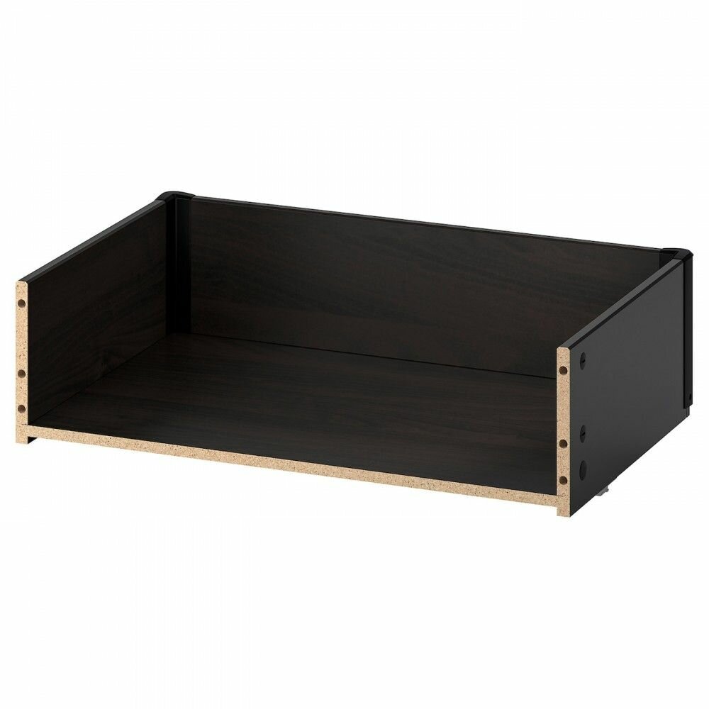 Каркас ящика IKEA BESTA бесто, 60x15x40 см, чернокоричневый