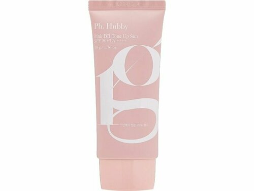 Тонирующий солнцезащитный крем для лица SPF 50 PA Ph.Hubby Pink BB Tone Up Sun