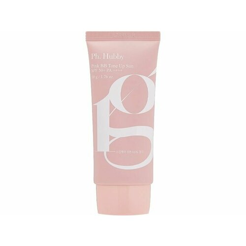 Тонирующий солнцезащитный крем для лица SPF 50 PA PhHubby Pink BB Tone Up Sun 3031₽