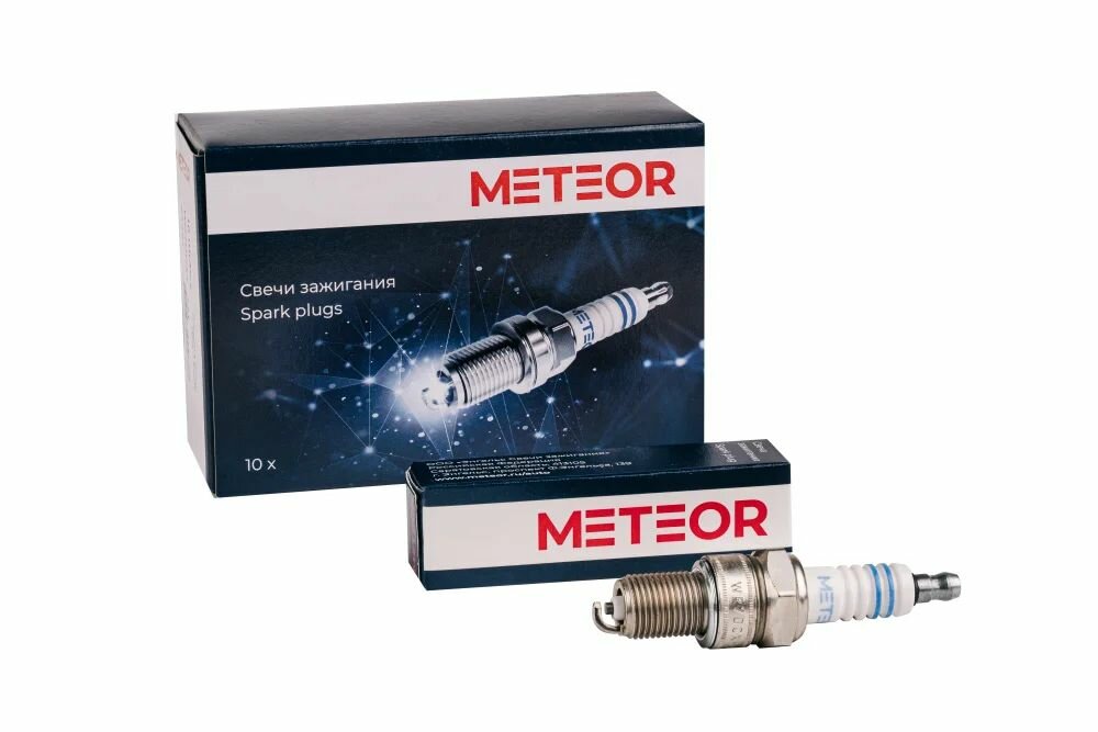 Свечи зажигания (4 шт) WR7DCX+(0242235707 Bosch) для Лада 8 клапанов, METEOR SA221