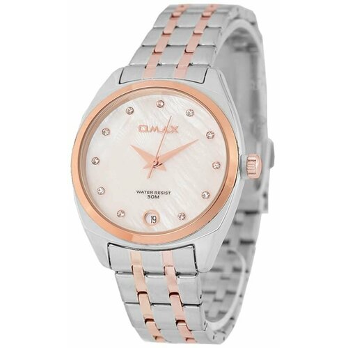 Наручные часы OMAX JAS010N010, серебряный, розовый наручные часы omax jss014n018 серебряный розовый