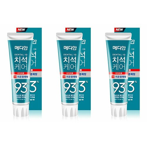 MEDIAN Зубная паста Median Tartar Gum, 120 мл, 3 шт