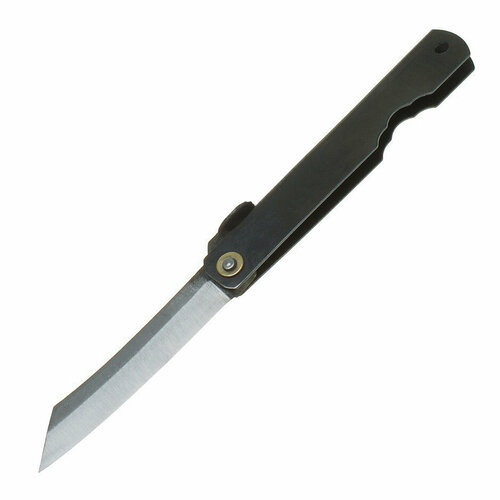 нож складной nagao higonokami 100 black HHCWI-70Black (6BK) Нож складной Хигоноками Nagao Kanekoma, лезвие 70мм, сталь SK 3cл, 2.2-2.8мм