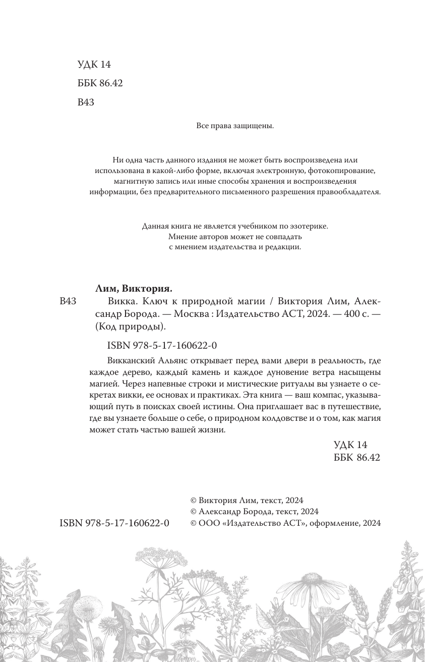 Викка. Ключ к природной магии (Дементьев Александр Алексеевич) - фото №7
