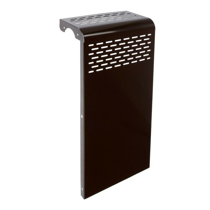 фото Виенто Экран на чугунный радиатор "виенто" люкс 3МЭР, 290х610х142 мм, 3 секции, металл, коричневый