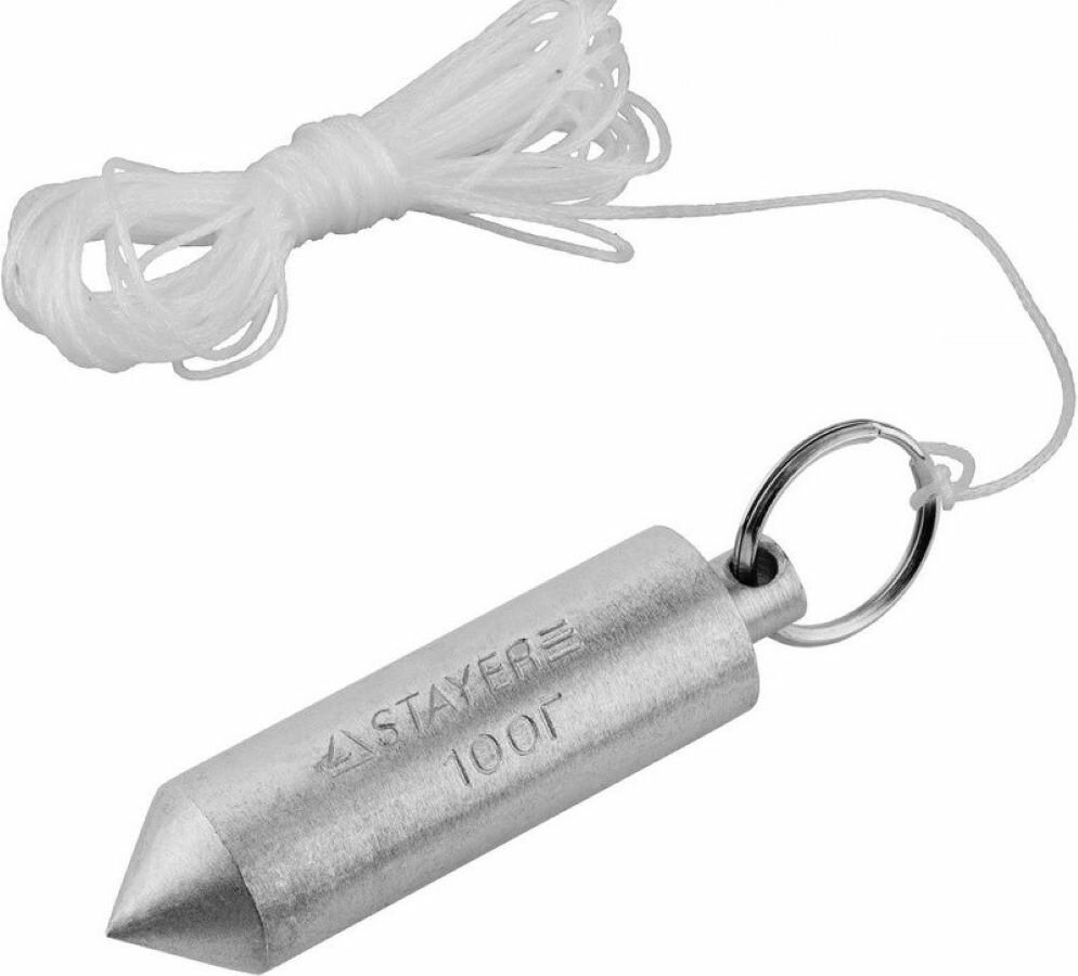 фото Отвес строительный STAYER со шнуром 100г