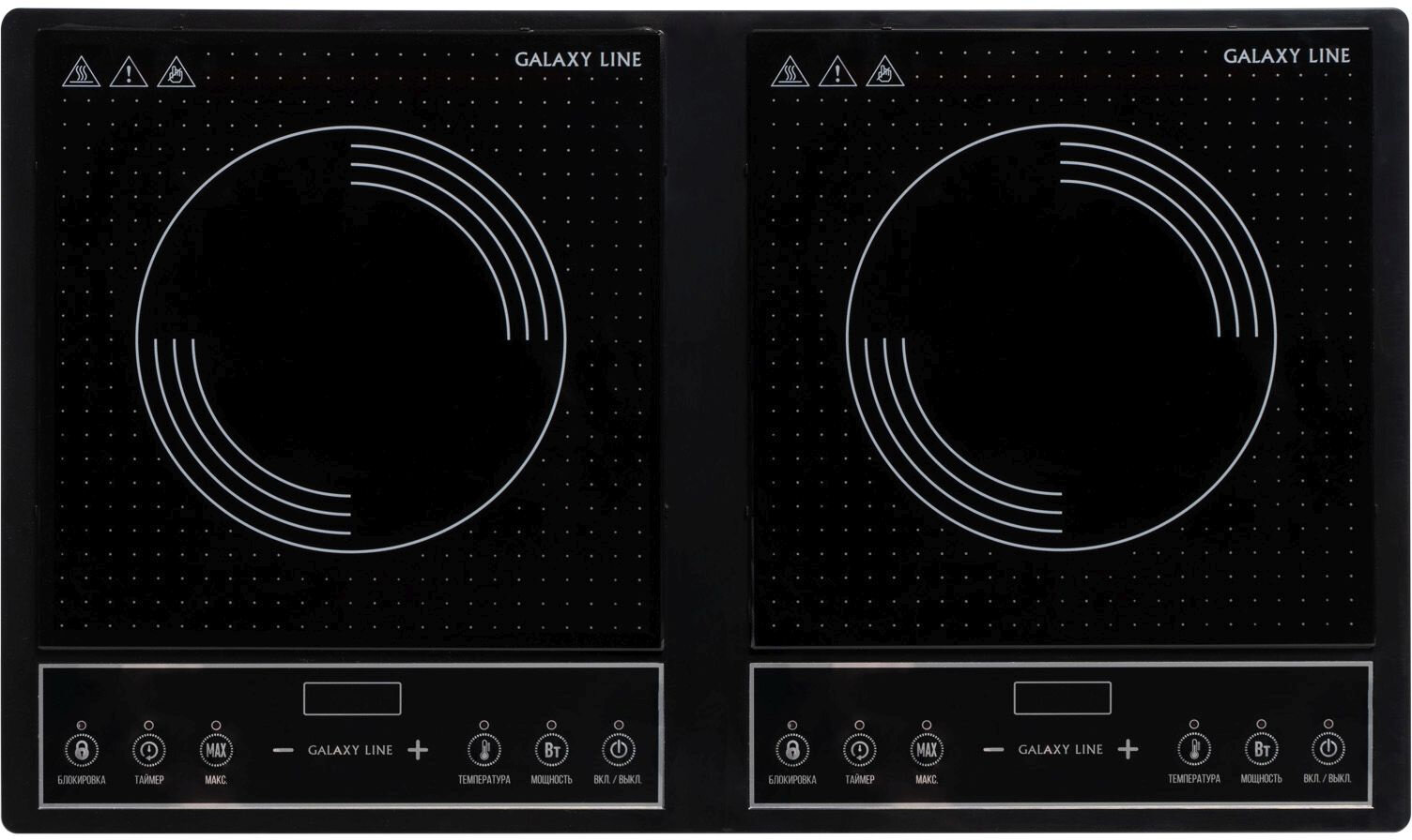 фото Плита Индукционная Galaxy Line GL 3062 черный стеклокерамика (настольная) (ГЛ3062Л) (упаковка вскрыта)