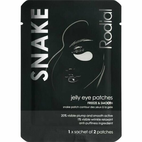 RODIAL Гидрогелевые патчи для кожи вокруг глаз Snake Jelly Eye Patches 4590₽