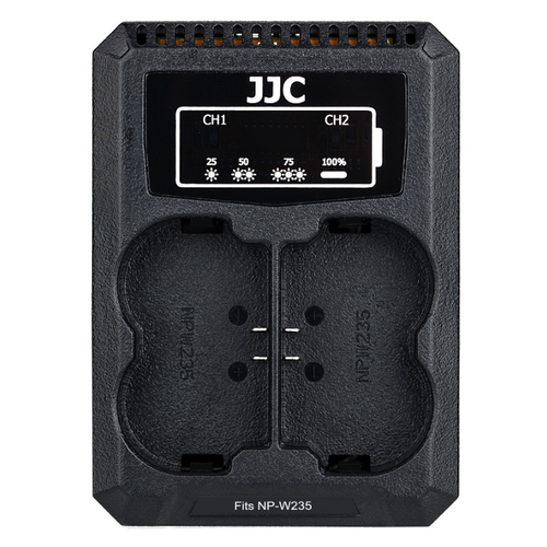 Зарядное устройство JJC DCH-NPW235 USB (for Fujifilm NP-W235 / JJC B-NPW235) зарядное устройство для аккумуляторов jjc тройное зарядное устройство dch npbx1t для sony np bx1