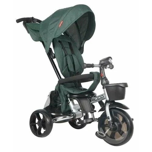 Велосипед 3-ный TT Ricco темно-зеленый 1210 надув 12670₽