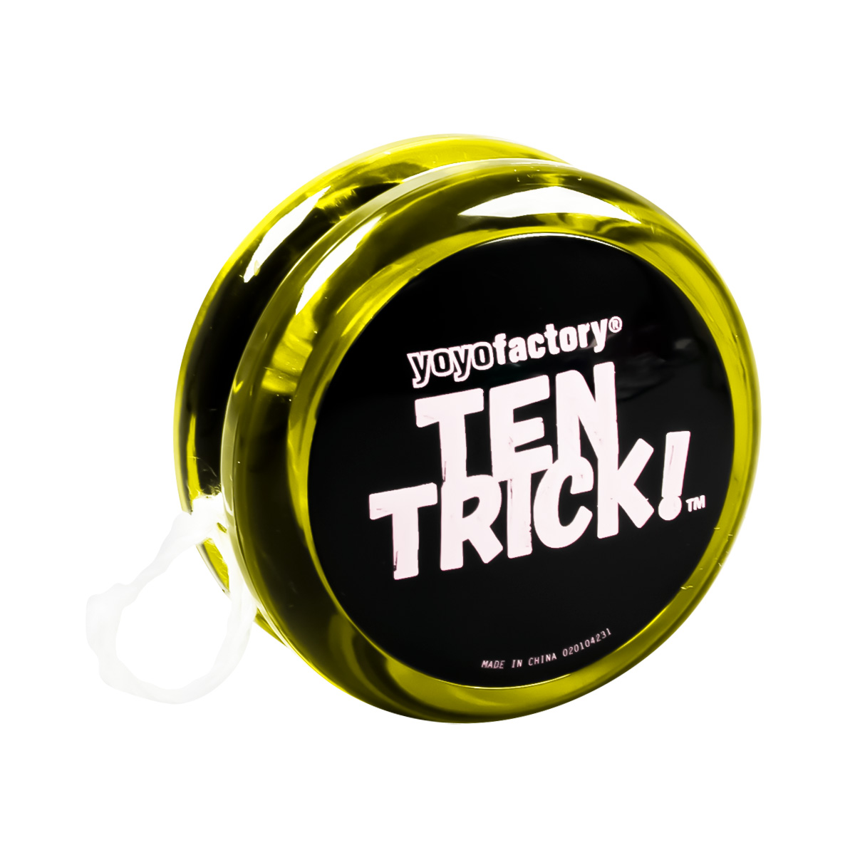 Йо-йо YoYoFactory TenTrick Желтый PlayLab - фото №9