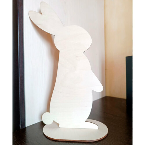 Заяц, заготовка из фанеры, пасха, декор - большой 2